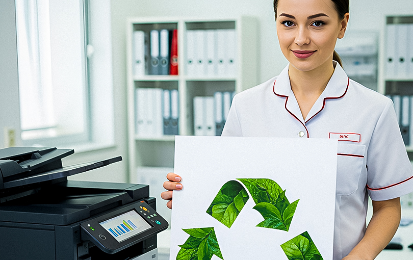 Desvende como o aluguel de impressoras auxilia na sustentabilidade